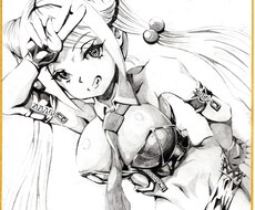 オリジナルの鉛筆画イラスト色紙描きます イメージ1