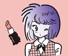 SNSアイコン80〜90年少女漫画風描きます ♡80〜90年代少女漫画風SNSアイコン♡
