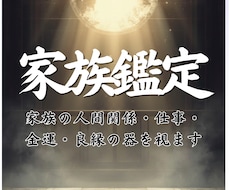 家族の悩み・トラブルを終結　幸運へと導きます イメージ1