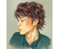 色鉛筆風似顔絵描きます イメージ1