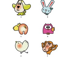 シンプル動物イラスト販売 イメージ1