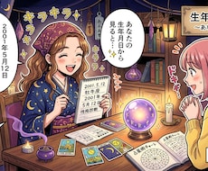 生年月日から運勢を見ます イメージ1