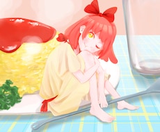 目立つ1枚絵を描きます イメージ1