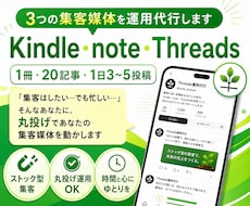 あなたの集客媒体の運用代行やります イメージ1