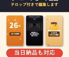 リール・ショート動画を丸投げOKで編集します イメージ1
