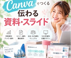 Canvaで伝わる資料を作成します イメージ1