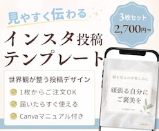 3名様限定価格＊インスタテンプレ制作します イメージ1