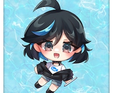 配信・SNSで使えるかわいいSDキャラ制作します イメージ1