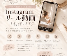Instagramリール動画をお作りします イメージ1