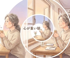 おはようの前に、 ちょっとだけ　お話をお聞きします イメージ1