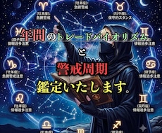 年間のトレードバイオリズムと警戒周期を鑑定します イメージ1