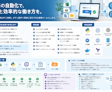 面倒なPC作業をPythonで自動化しますます イメージ1