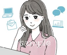 商用可！オシャレであたたかみのあるアイコン描きます 商用利用可能◎お写真をベースにおしゃれなアイコンを作成します