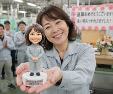 写真からオーダーメイド似顔人形フィギュア作ります イメージ1