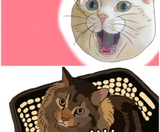 ゆる〜いペット絵 描きます ゆるく みなさんの愛猫、愛犬を書いていきます。