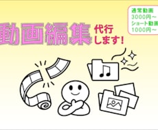 動画編集の代行します イメージ1