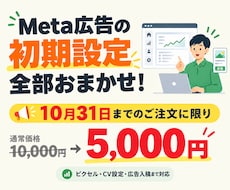 Meta広告の初期設定を代行します イメージ1