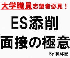 現役大学職員がES添削、面接指導等を承ります どうしても大学職員に転職したい方、ぜひご相談ください！