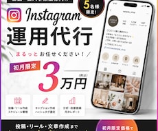 先着５名！格安でInstagram運用代行します イメージ1