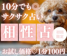 お試し♡サクッと10分！あなたと彼との相性占います イメージ1