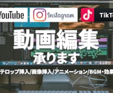 動画編集【YouTube・SNS】承ります ご要望に寄り添い丁寧に対応致します。