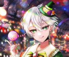 実績200件超♢繊細で鮮やかなイラストお描きします 配信・活動で映える、印象に残るイラストを制作します！