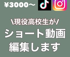 ショート動画の編集お手伝いします イメージ1