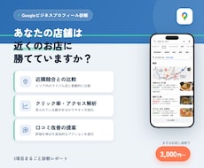 アクセス数もわかるGoogleビジネス診断します イメージ1