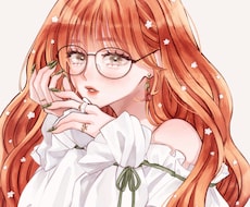 やさしい雰囲気の女の子イラストを制作いたします イメージ1