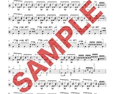 ドラム・カホンスコアの作成をします 耳コピ採譜200曲以上のドラマー兼カホニストが採譜します