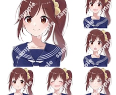 オリキャラのアイコンをお描きいたします イメージ1