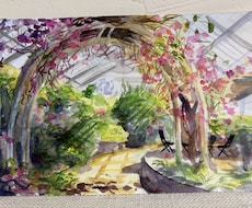 水彩画とアクリル画描きます 現在無職が迅速な対応。綺麗で、心動く絵を。