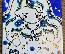 ペットやお題からゆる女の子イラストお描きします イメージ1