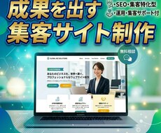 お店・会社の高品質なホームページ作ります 初めてのWeb制作を丁寧にサポート、コードごと納品します
