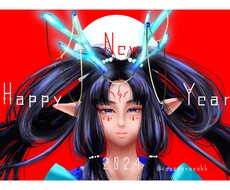 サムネ画面のイラスト描きます 配信活動のお手伝いをさせて下さいませ