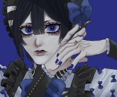 耽美な厚塗りで貴方のオリキャラ描きます イメージ1