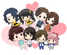カップルイラストや二次元の夢絵描きます デフォルメのきいた可愛いあなたと彼の夢絵！アイコンにオススメ