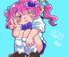 可愛いデフォルメイラスト描きます イメージ1