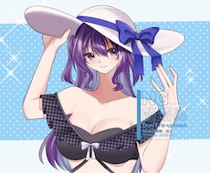 透明感あるかわいいイラスト制作します イメージ1