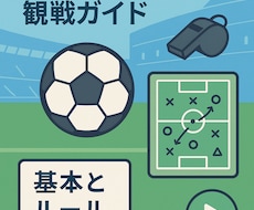 サッカー初心者歓迎！ルール＆見どころ解説します イメージ1