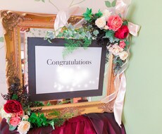 結婚式を彩る、ウェルカムボードの製作をいたします イメージ1