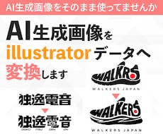 AI生成画像を用途に合わせたデータに変換いたします イメージ1