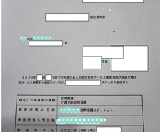 訪問看護ステーションの立ち上げ書類手伝います イメージ1