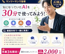 大手ビジネススクール講師が生成AIを教えます イメージ1