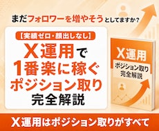 X運用でコンテンツを販売する戦略を体系的に教えます イメージ1