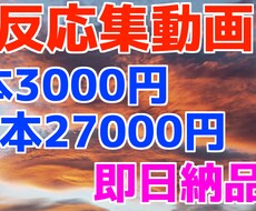 ゆっくり反応集動画制作します イメージ1