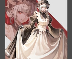 表情差分5種まで無料！立ち絵制作いたします TRPG、ゲーム、動画等にいかがでしょうか？