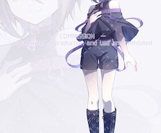 透明感あるキャラの立ち絵・全身絵を制作します ご相談のみもお受けしております！