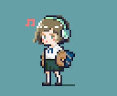 SNSアイコン等に使えるドット絵作成します イメージ1