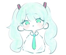 ゆるふわアイコン・イラストかきます 色鉛筆のようなやわらかいタッチ